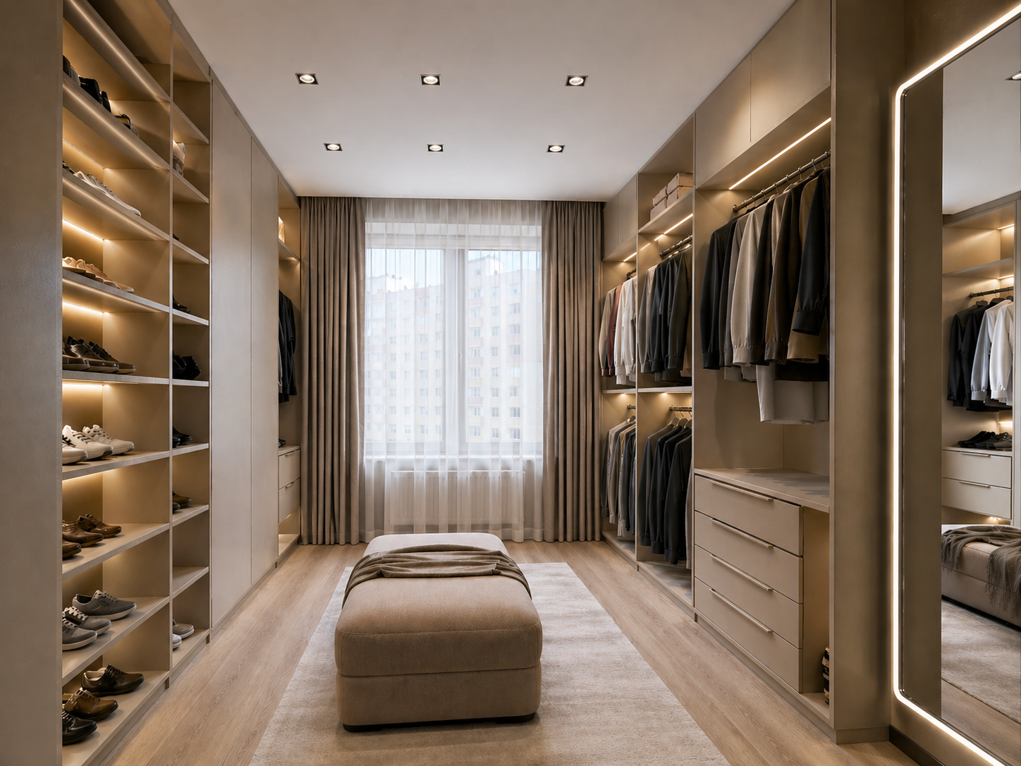 Гардеробные